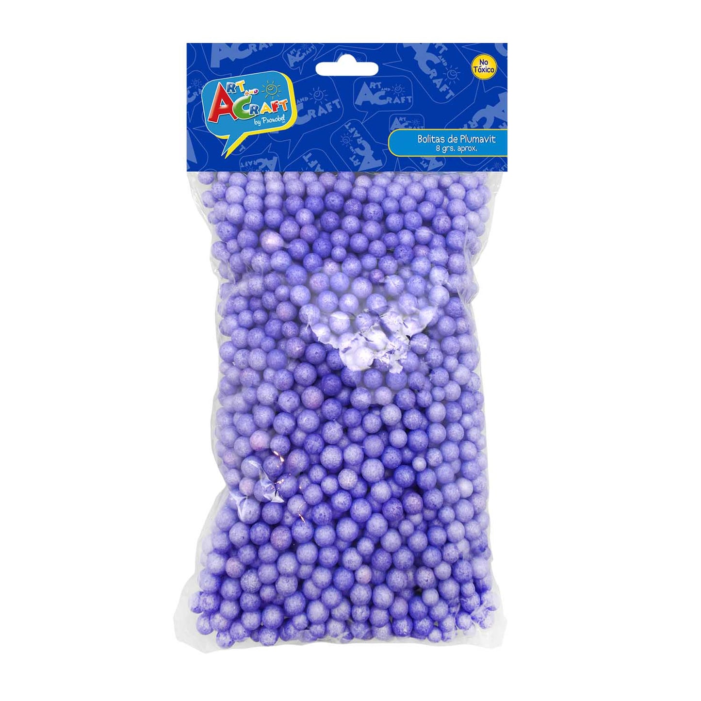 Bolita De Plumavit (6-8-10 mm) 8 Gramos Surtidos | Art & Craft