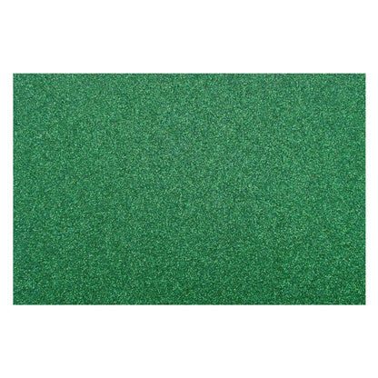 Goma Eva Glitter 40x60 cm Verde 10 Unidades | Fultons
