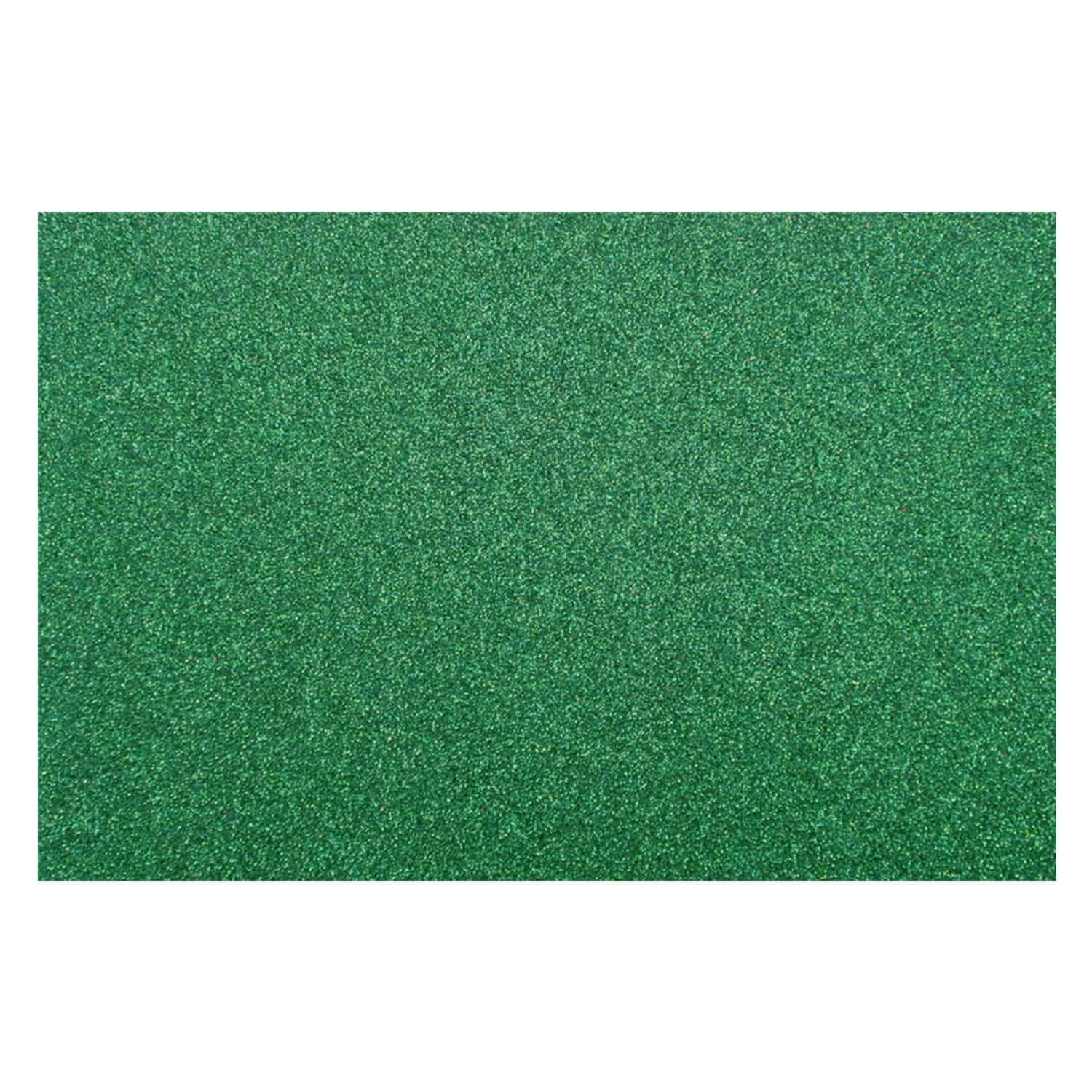 Goma Eva Glitter 40x60 cm Verde 10 Unidades | Fultons