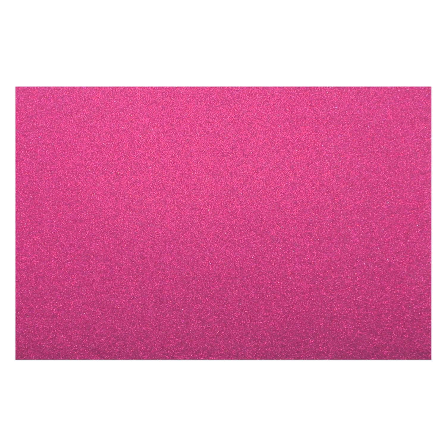 Goma Eva Glitter 40x60 cm Fucsia 10 Unidades | Fultons