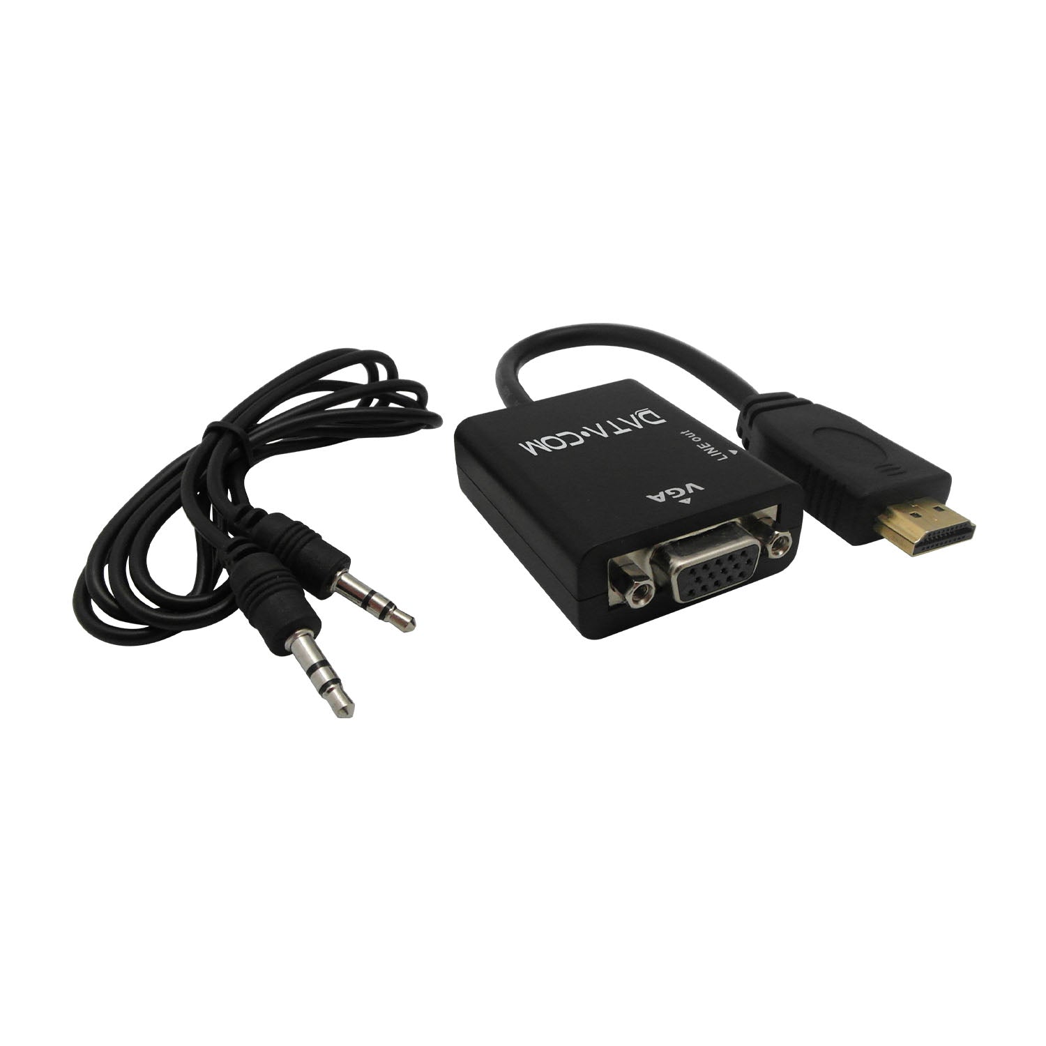 Adaptador HDMI con Audio a VGA | Datacom