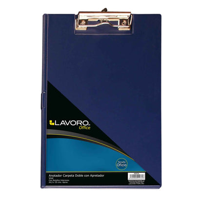Anotador Doble PVC Oficio Azul | Lavoro