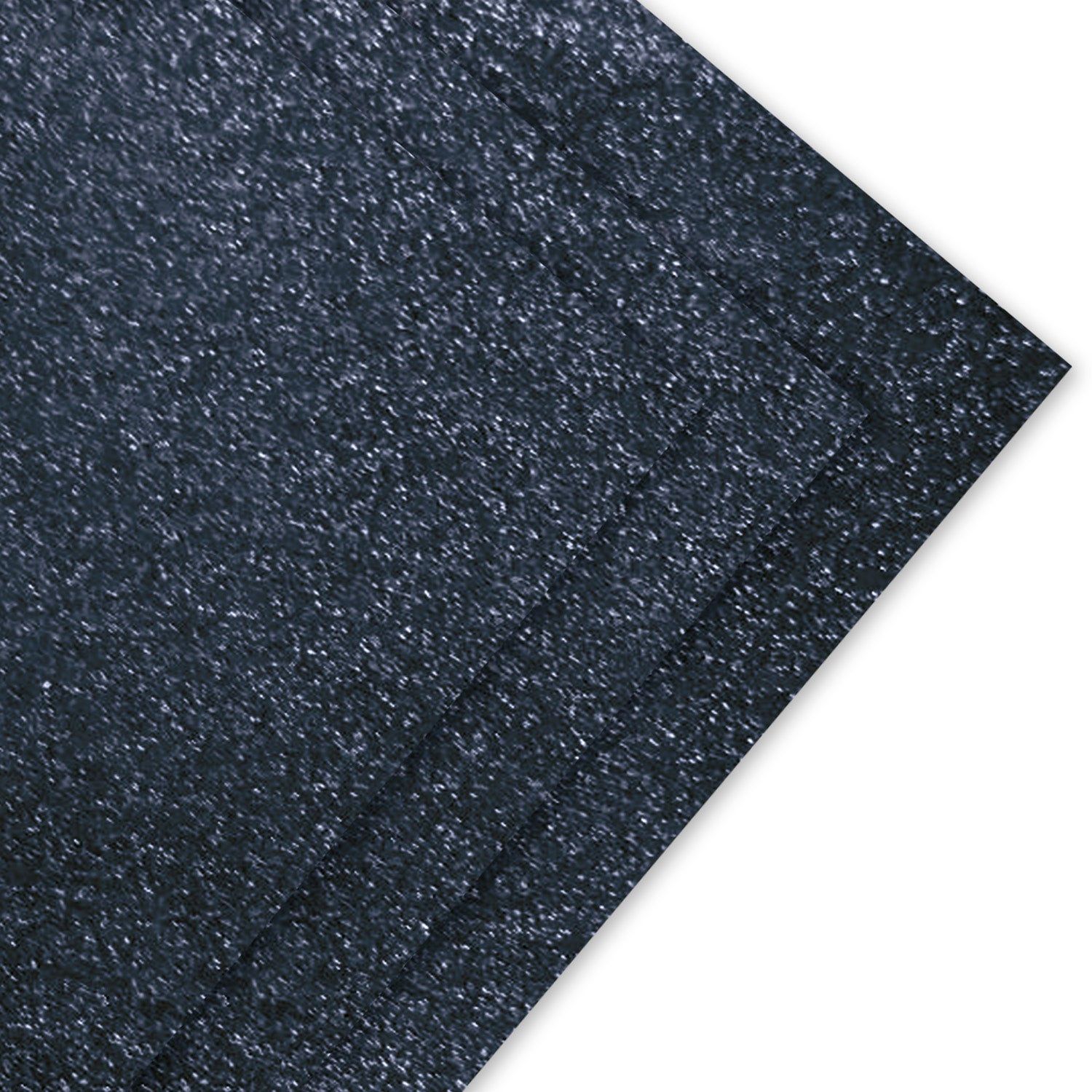Goma Eva Glitter 40x60 cm Negro 10 Unidades | Fultons