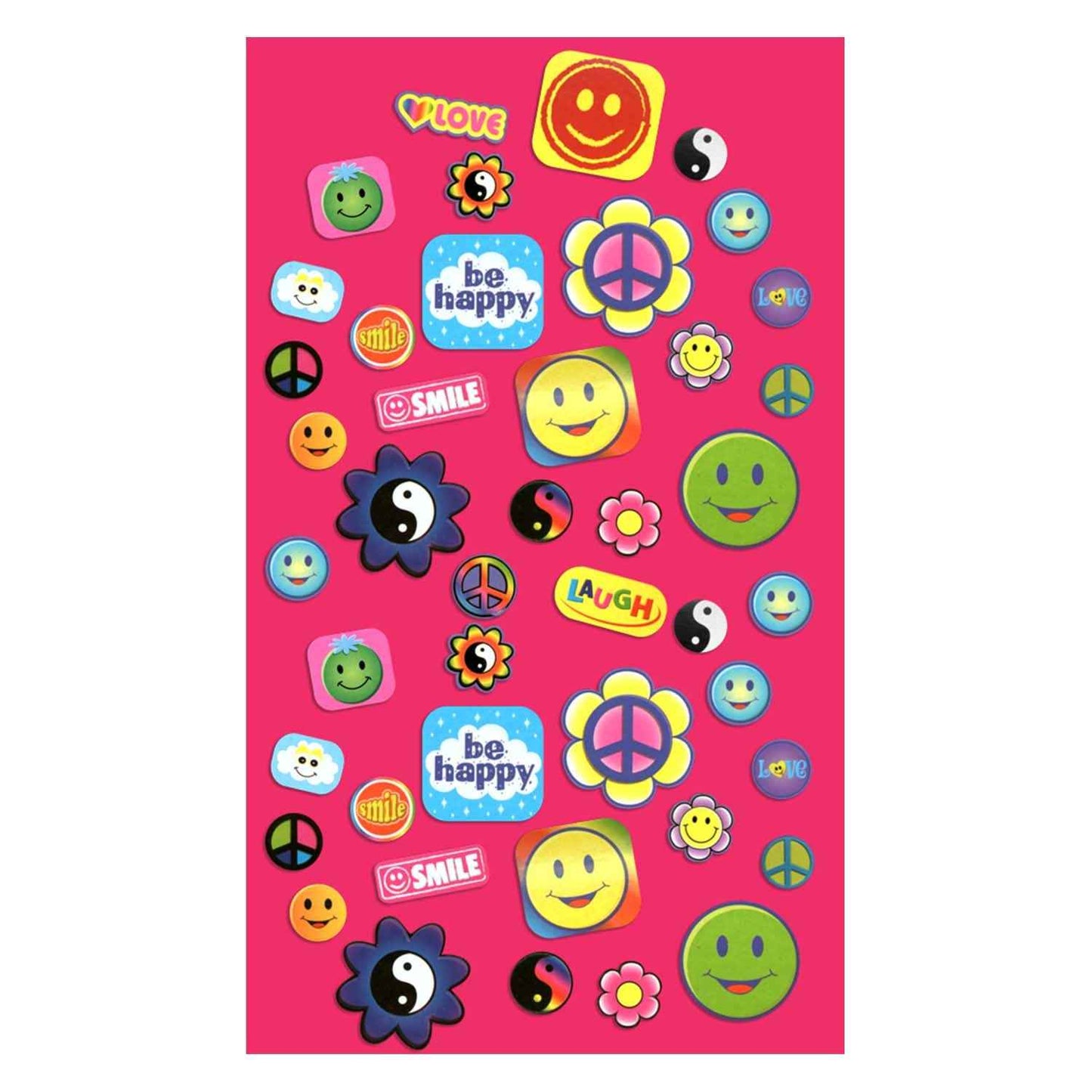 Stickers Libro Caritas Felice 6 Paginas 600 Piezas | Art & Craft