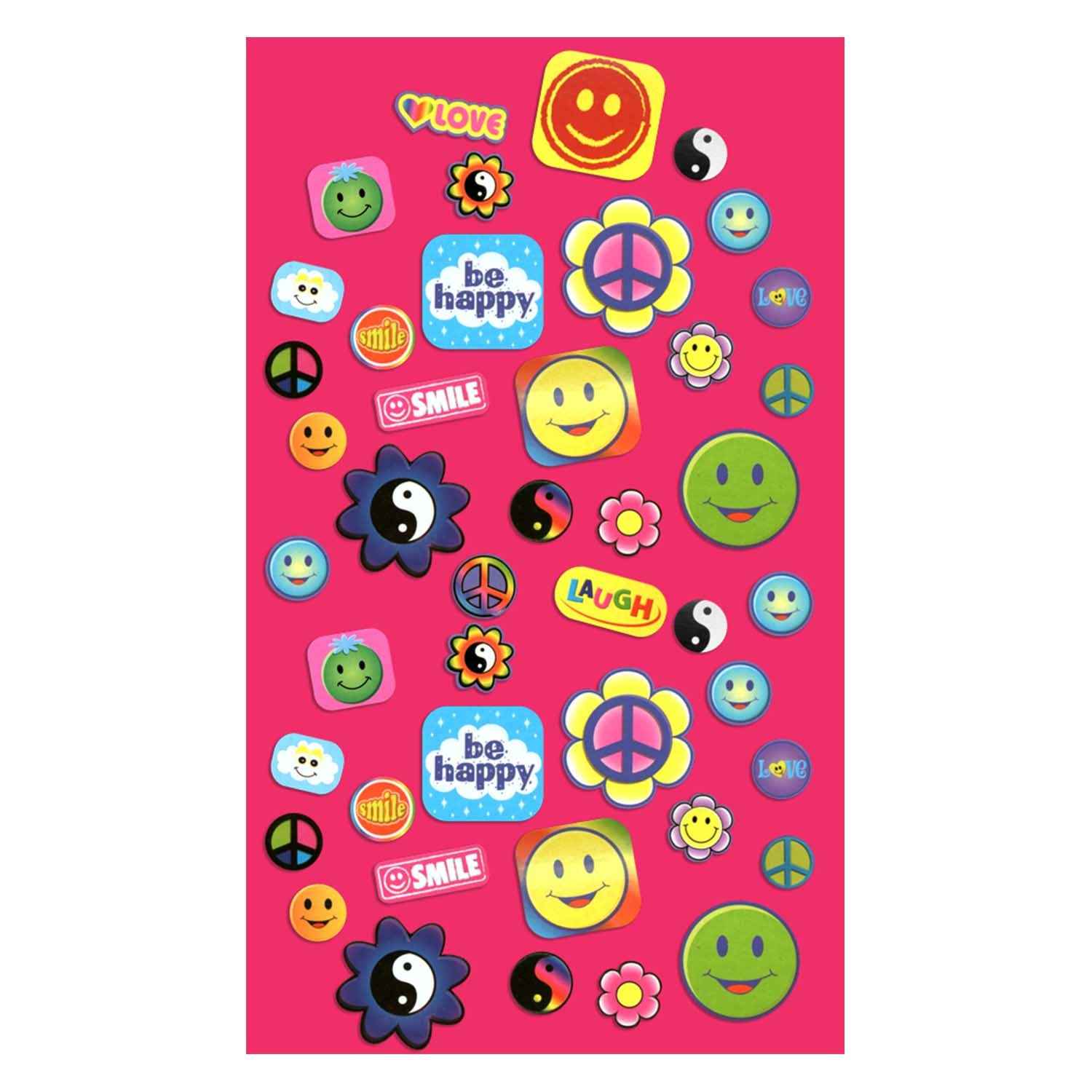 Stickers Libro Caritas Felice 6 Paginas 600 Piezas | Art & Craft