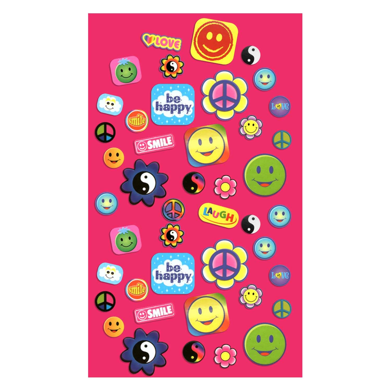 Stickers Libro Caritas Felice 6 Pags.600 Piezas | Art & Craft