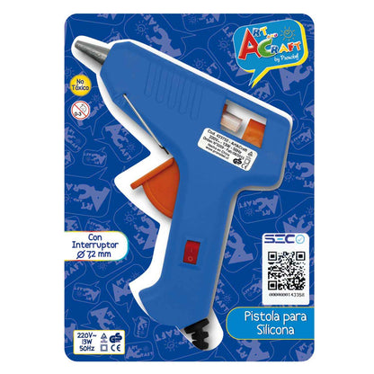 Pistola Para Silicona 10W Con Interruptor | Art & Craft