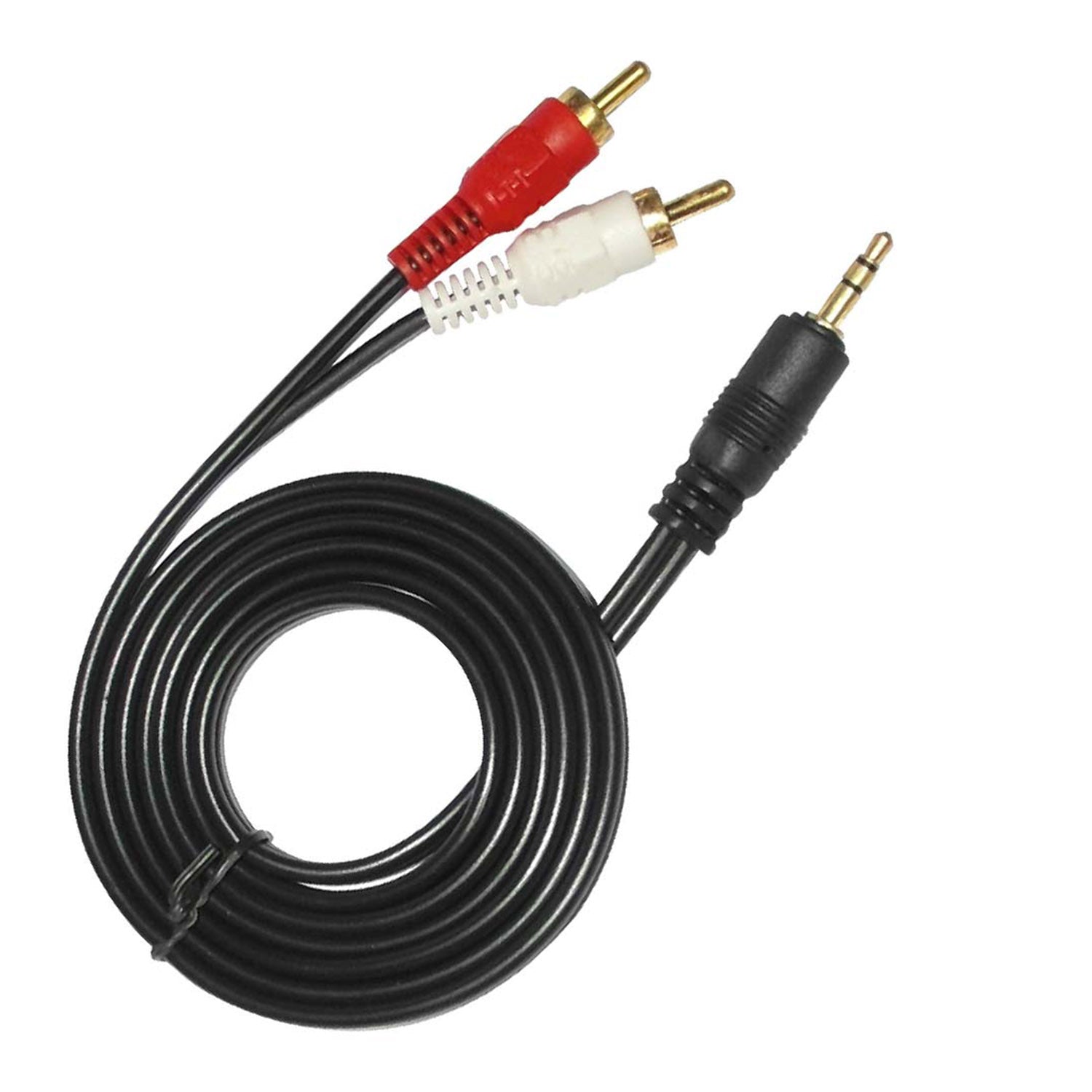 Cable Plug 3.5 A 2 RCA / 3 Metros | Datacom