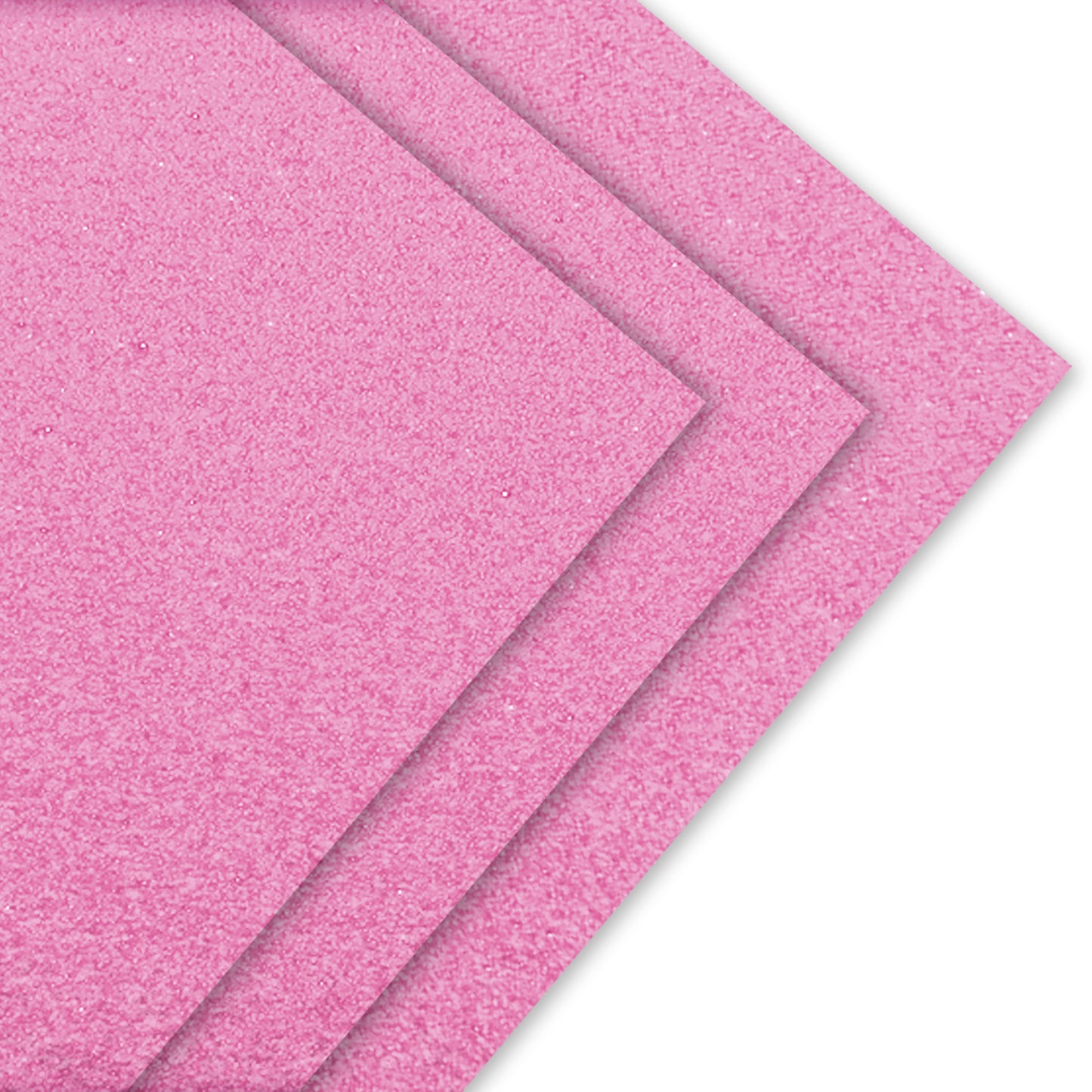 Goma Eva Glitter 40x60 cm Rosado 10 Unidades | Art & Craft