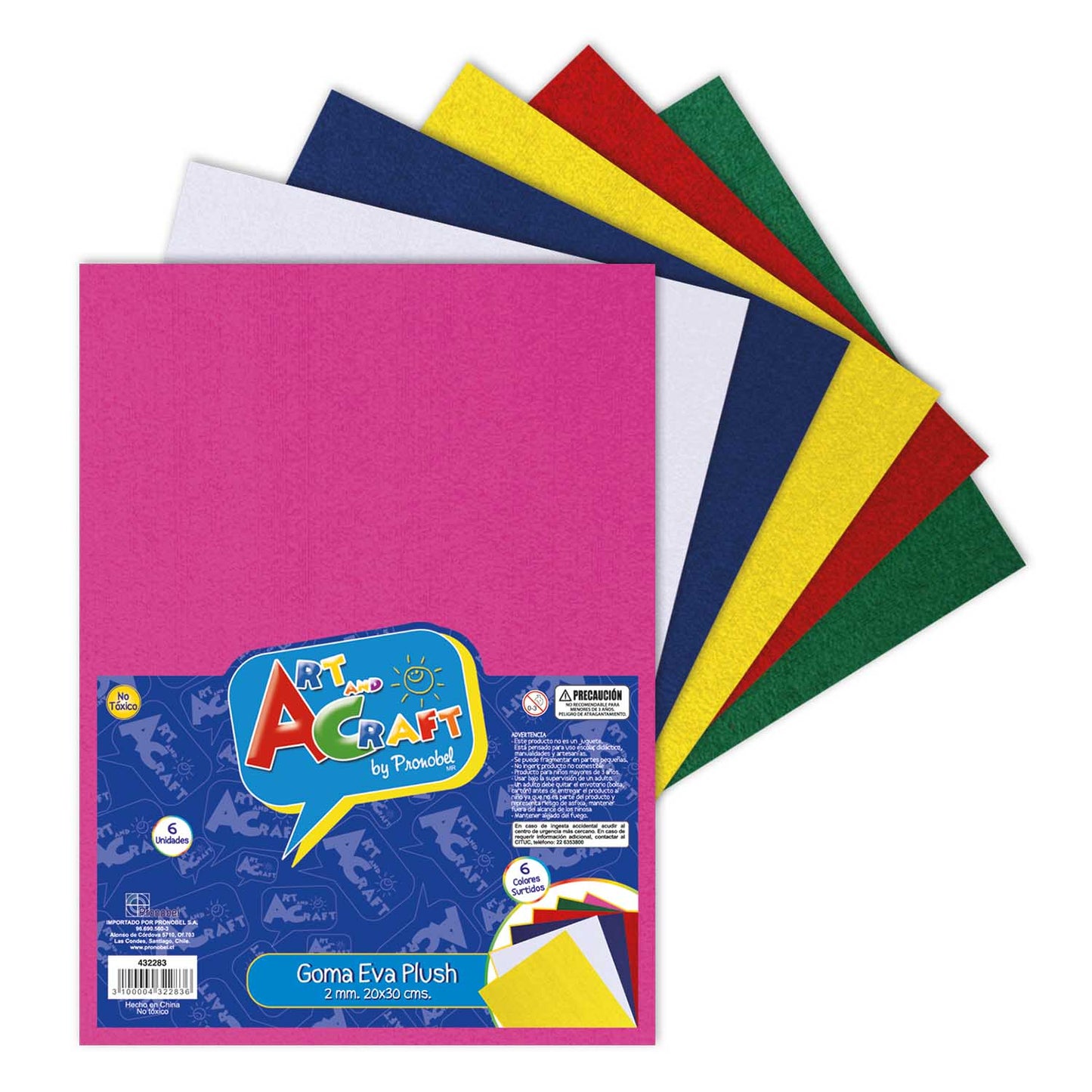 Goma Eva Plush 20x30 cm 2mm | Art & Craft