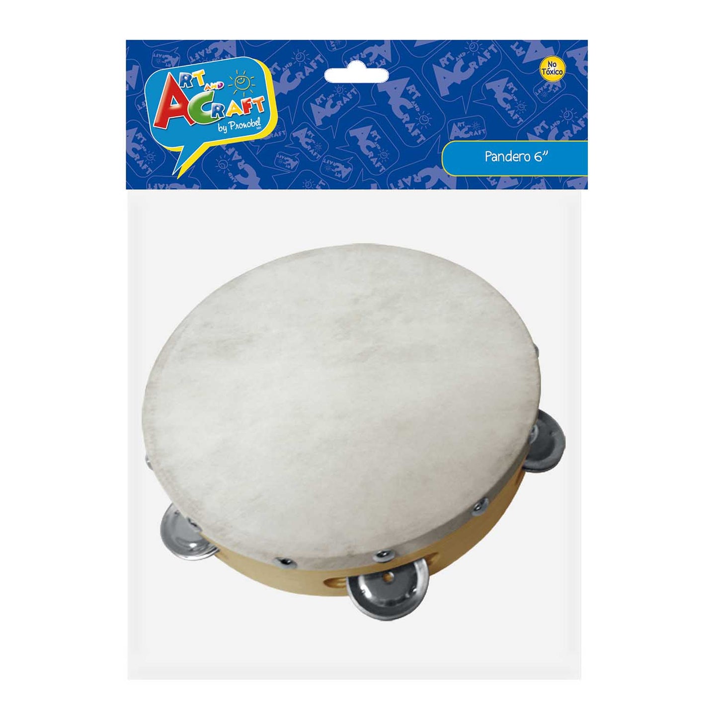 Instrumento Musical Pandero 6" | Art & Craft