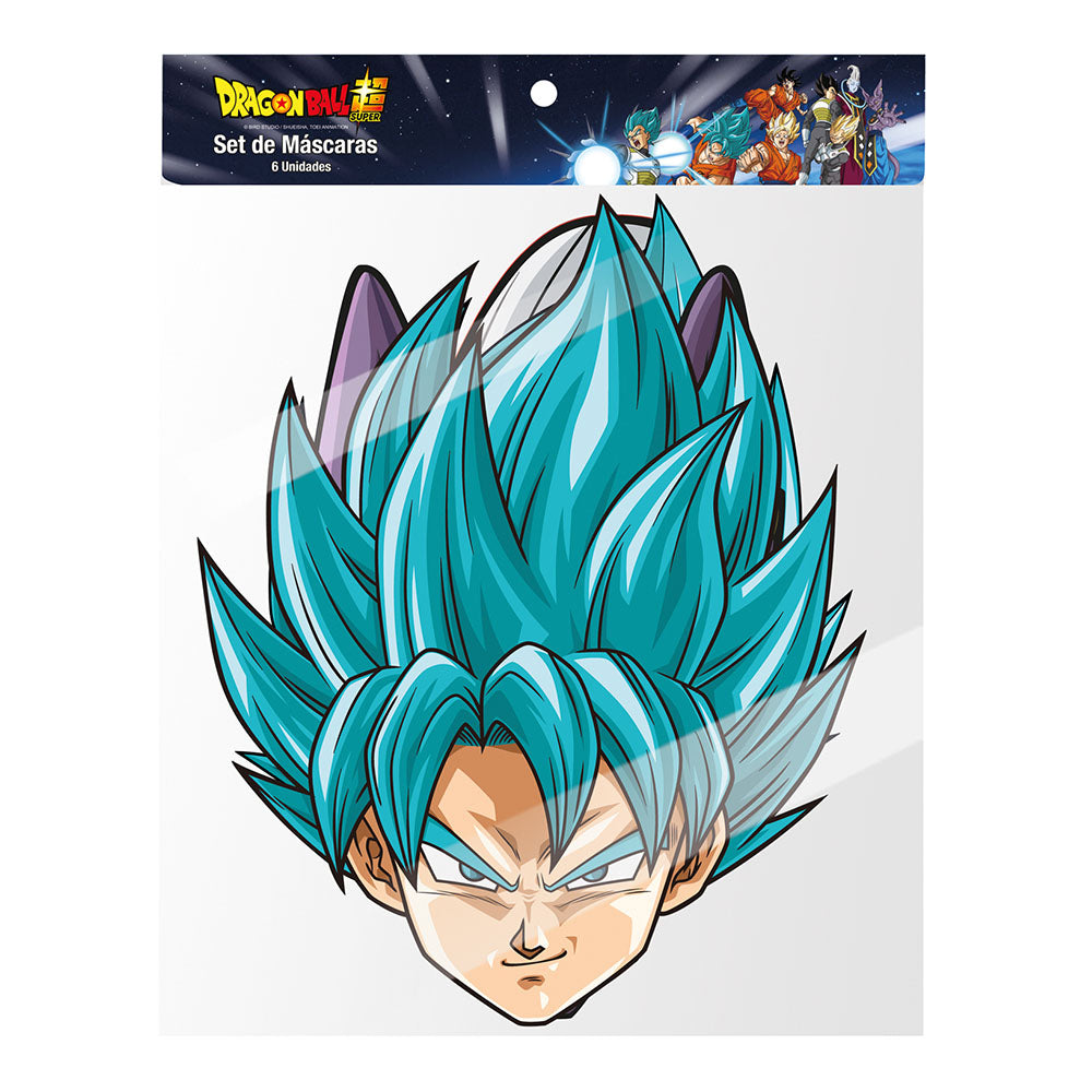 Set 6 Mascaras Dragon Ball | Dragon Ball