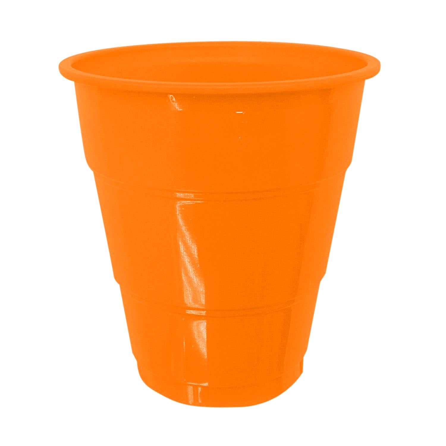 Set 10 Vasos 7Oz Naranjo | Big Party