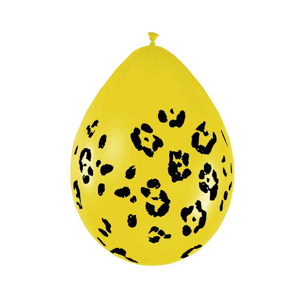 Set 12Un Globo Animal Print Impreso Nº9 | Big Party