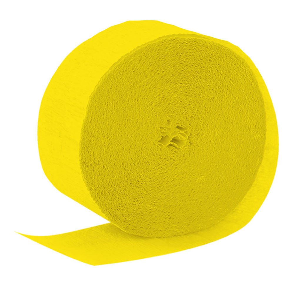 Festón Amarillo 24 metros x 4,5 cm Big Party | Big Party