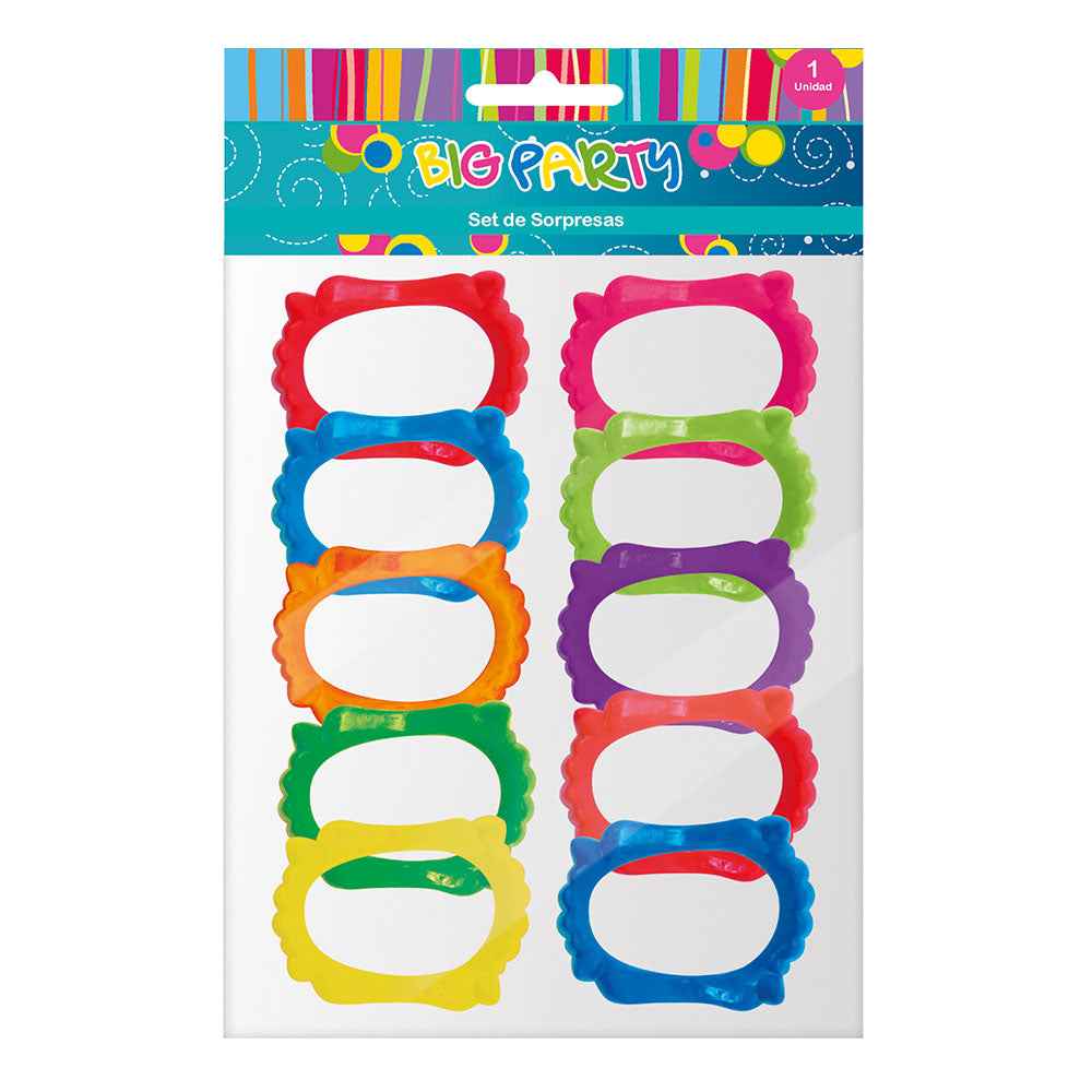 Set Sorpresa 10 Dientes En Bolsa Con Header | Big Party