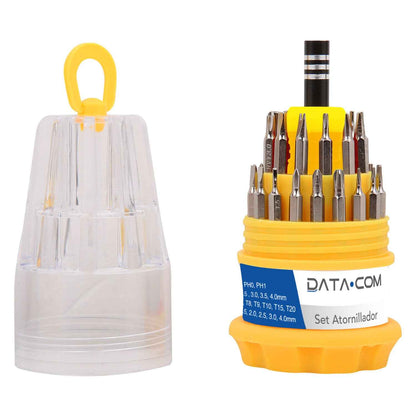 Set Atornillador Precisión 30 Piezas | Datacom