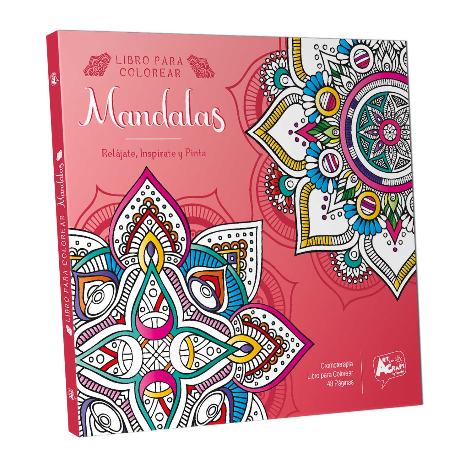 Libro Para Colorear Mandalas 48 Pág. | Art & Craft