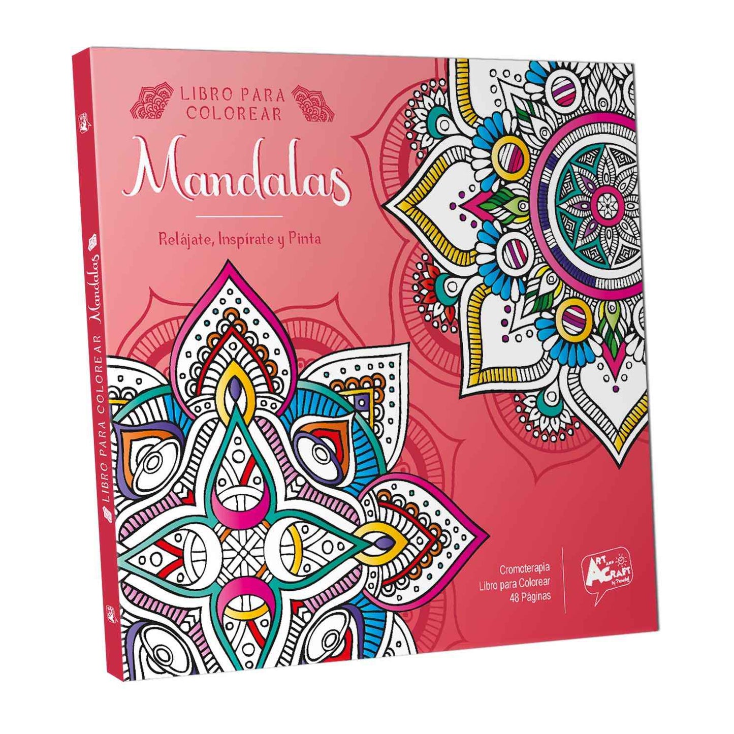Libro Para Colorear Mandalas 48 Páginas | Art & Craft