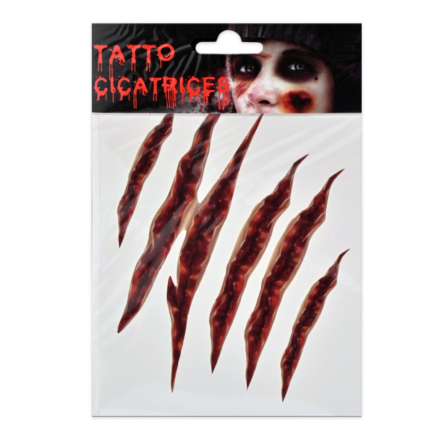 Tattoo Cicatrices Halloween | Big Party