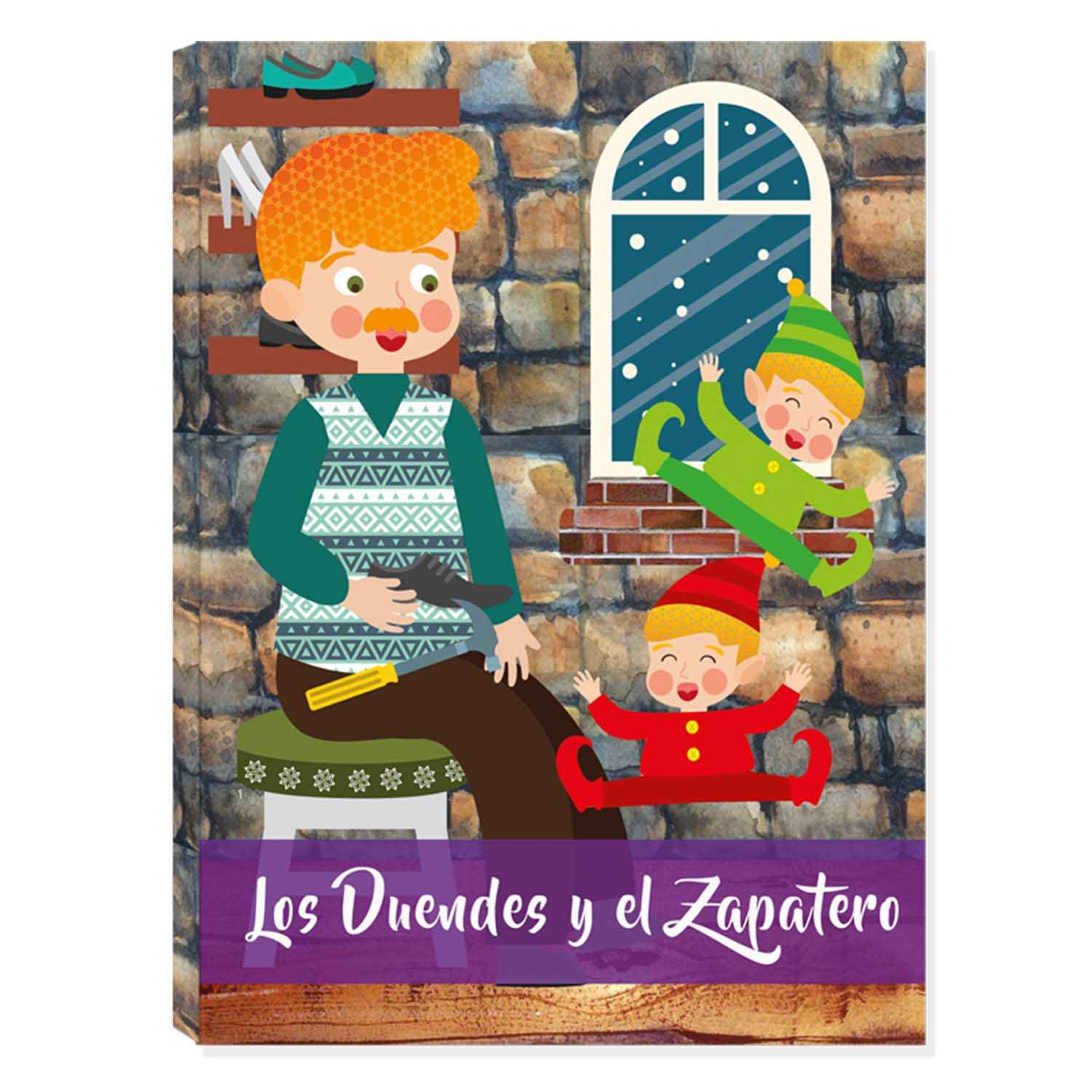 Libro De Cuento De Colección Tapa Dura Los Duendes y El Zapatero | Art & Craft