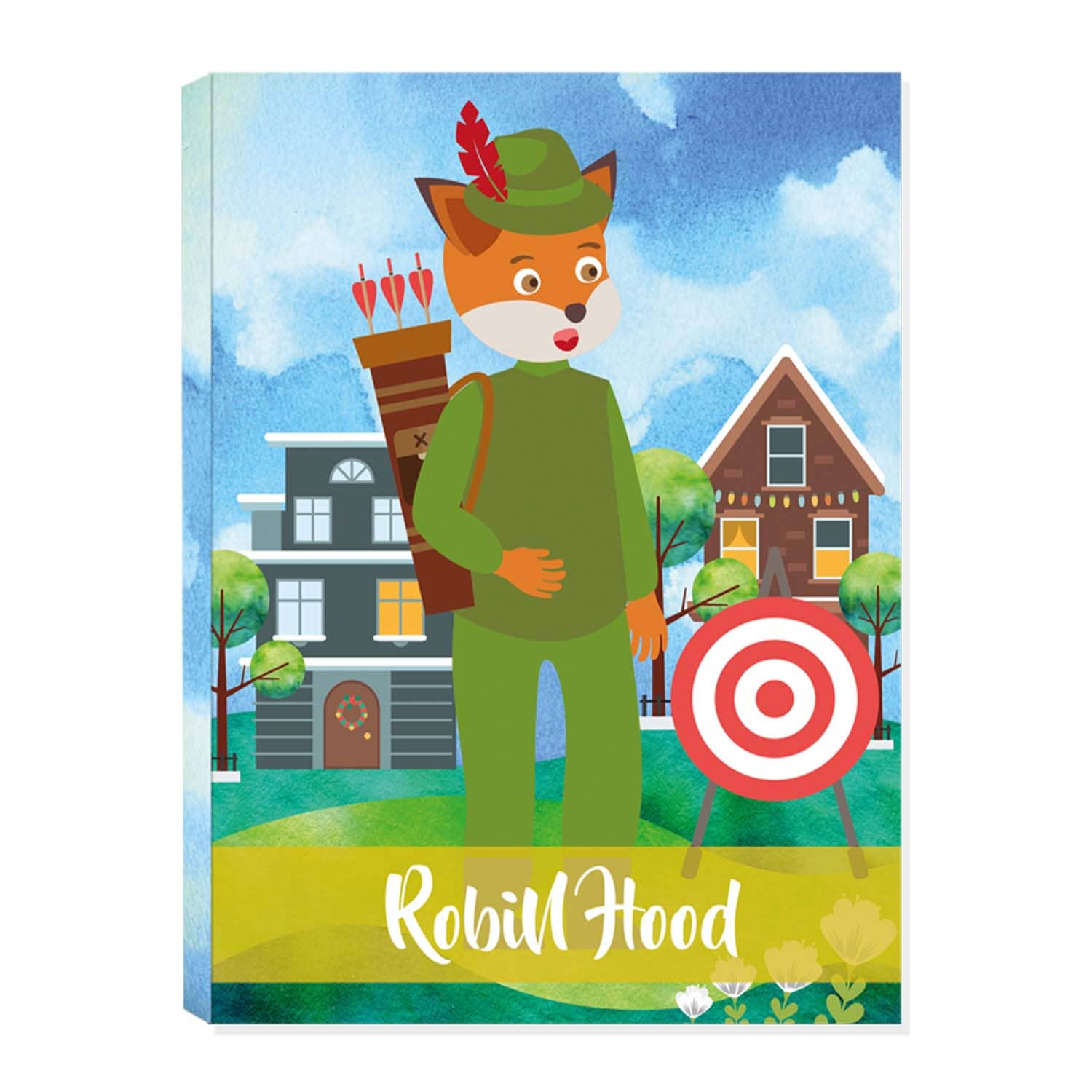 Libro De Cuento De Colección Tapa Du Robin Hood | Art & Craft