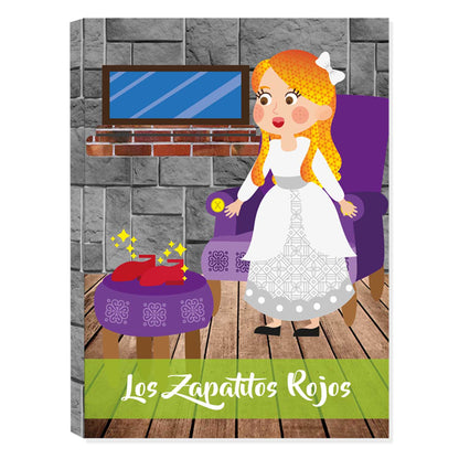 Libro De Cuento De Colección Tapa Du Los Zapatos Rojos | Art & Craft