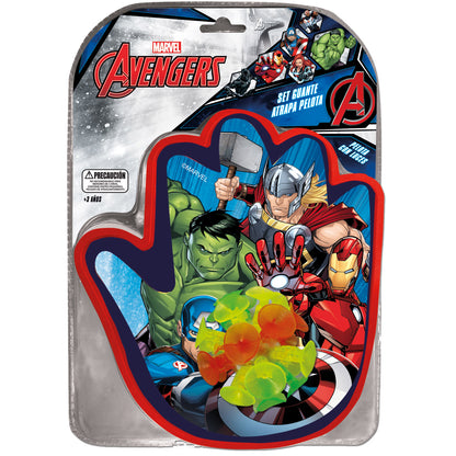 Set De Guantes Atrapa Pelota Avengers Marvel Pronobel