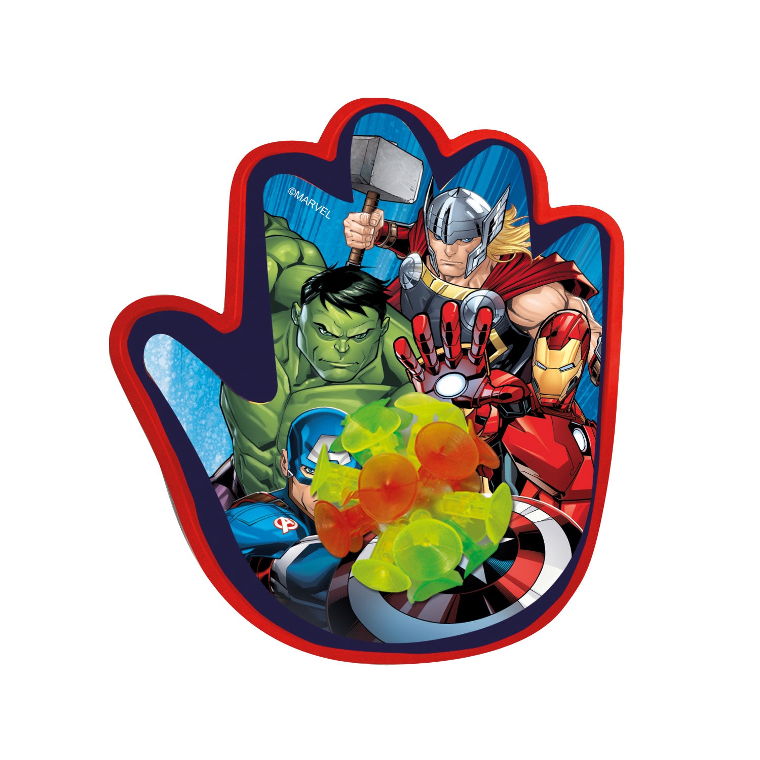 Set De Guantes Atrapa Pelota Avengers Marvel Pronobel