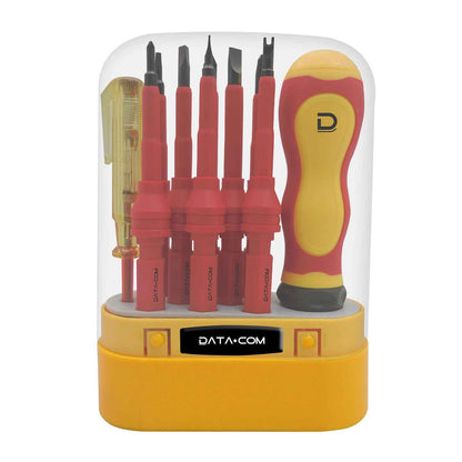 Set Atornillador Eléctrico 10 Piezas | Datacom