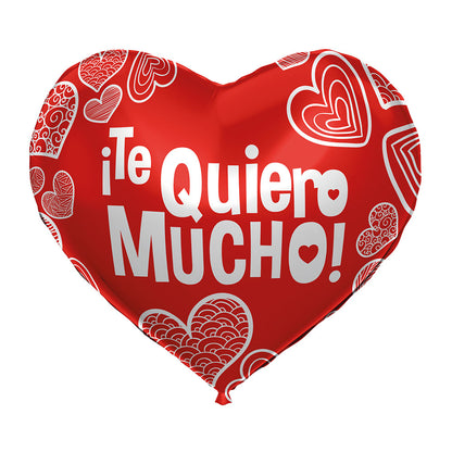 Globo Metálico Corazón Impreso 18" (47X45,5 cm) | Big Party