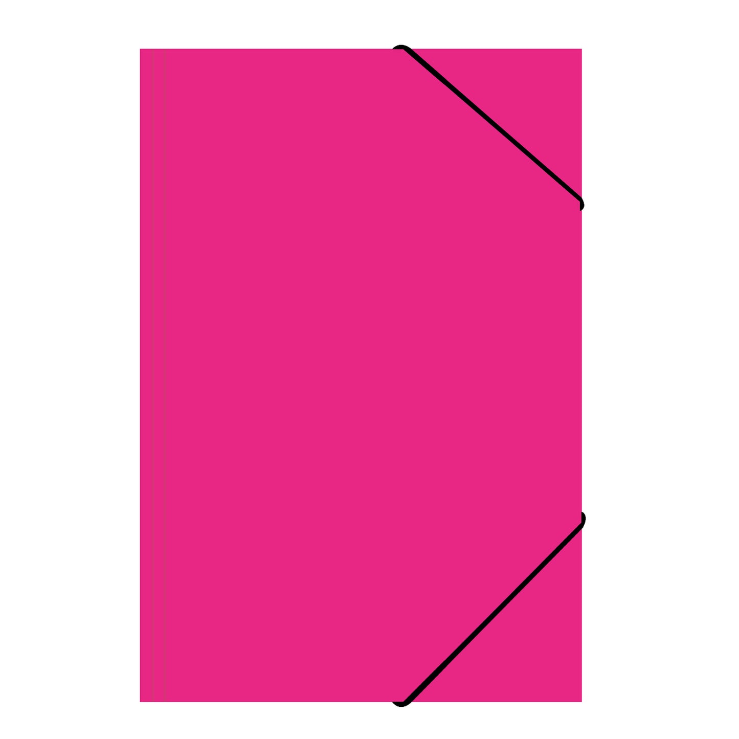Carpeta Con Elástico Oficio Cartulina Fucsia | Lavoro