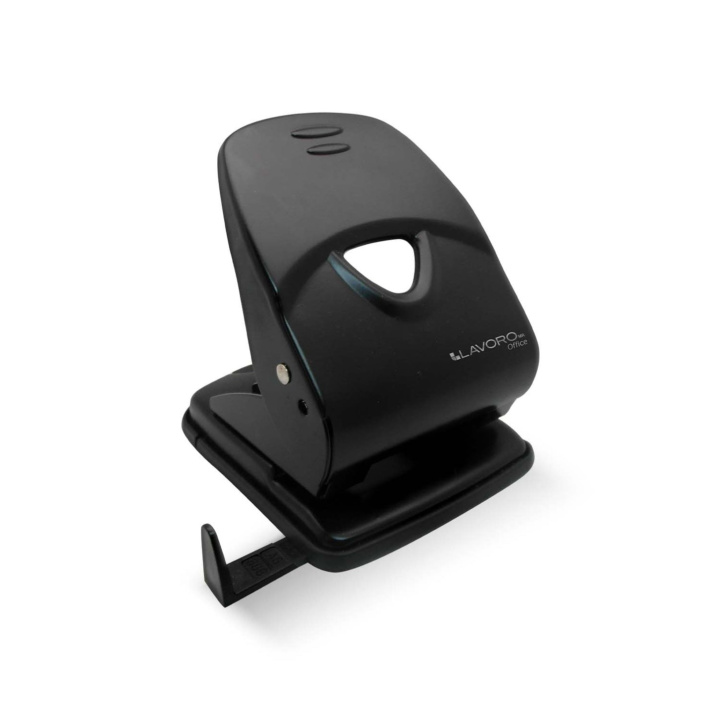 Perforadora Grande Metal 40 Hojas Negro | Lavoro