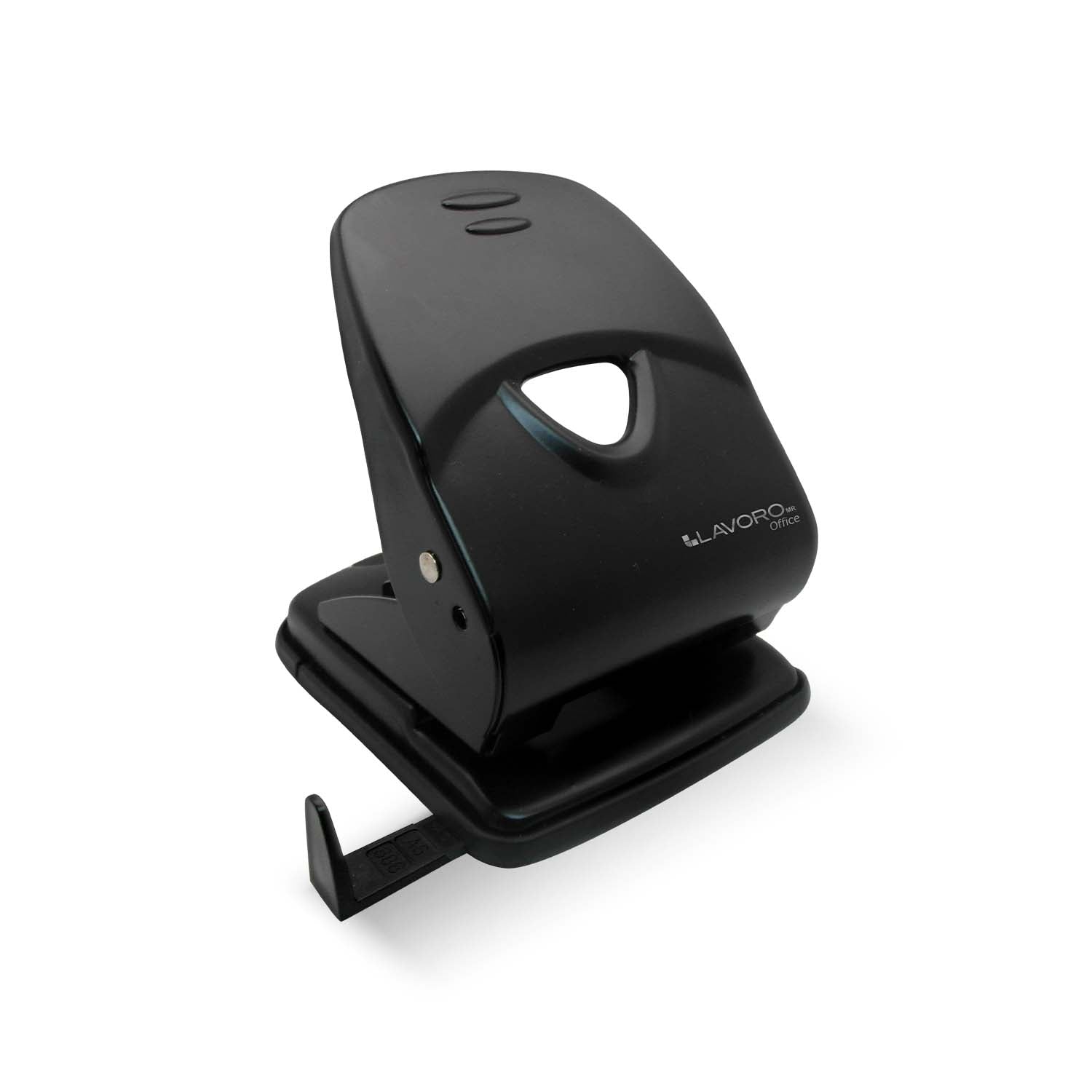 Perforadora Grande Metal 40 Hojas Negro | Lavoro