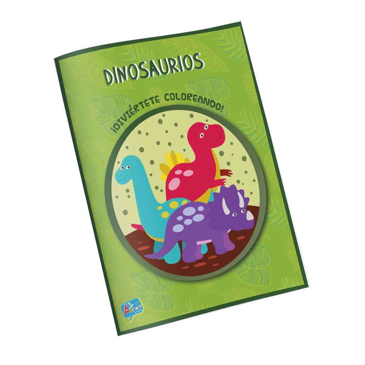 Libro Para Colorear Para Colorear Dinosauro 16 Paginas 27,5 x 21 | Art & Craft