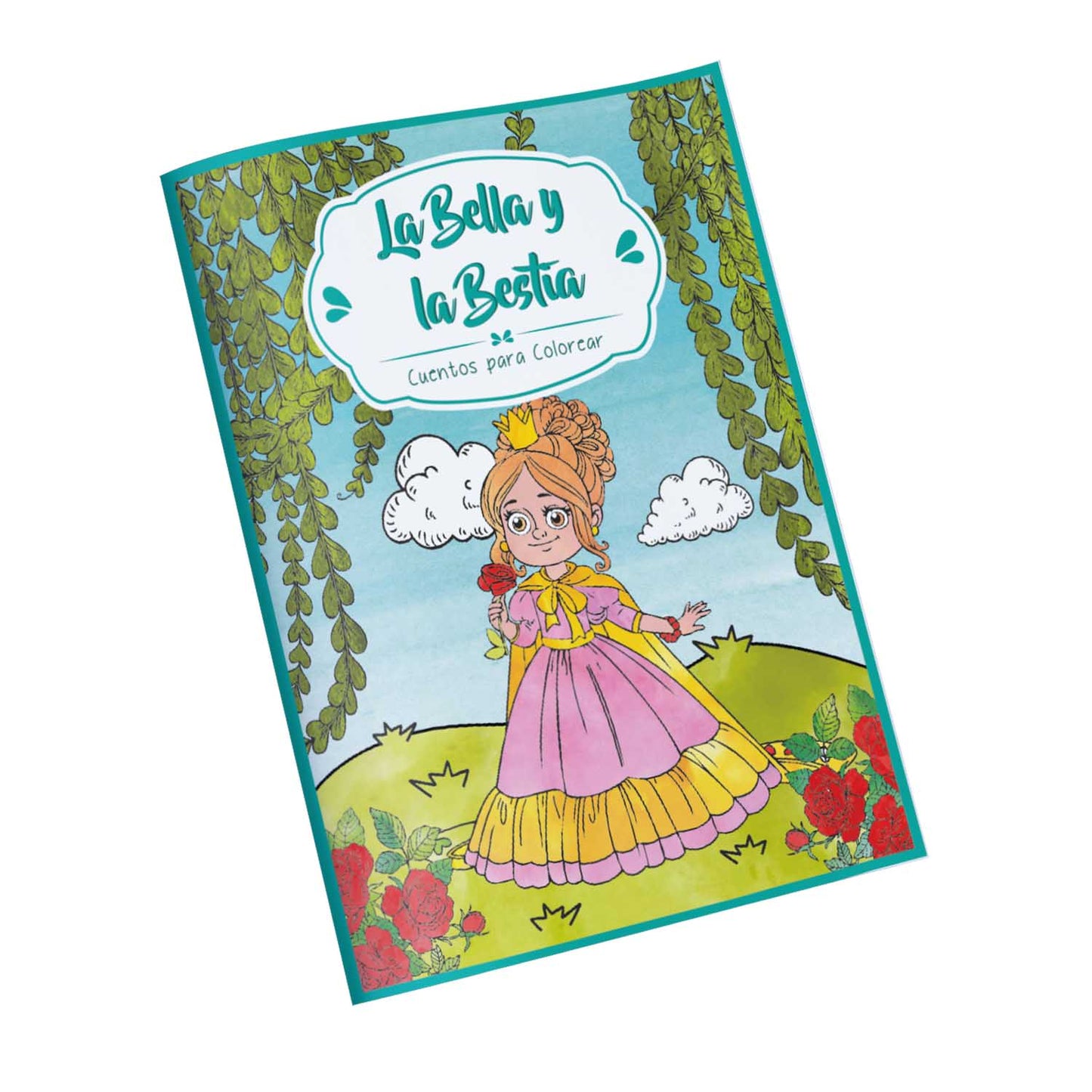 Cuentos Para Colorear La Bel Y La Bestia 16 Páginas | Art & Craft