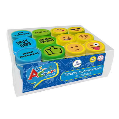 Timbre Infantiles Motivacionales 12 Un | Art & Craft