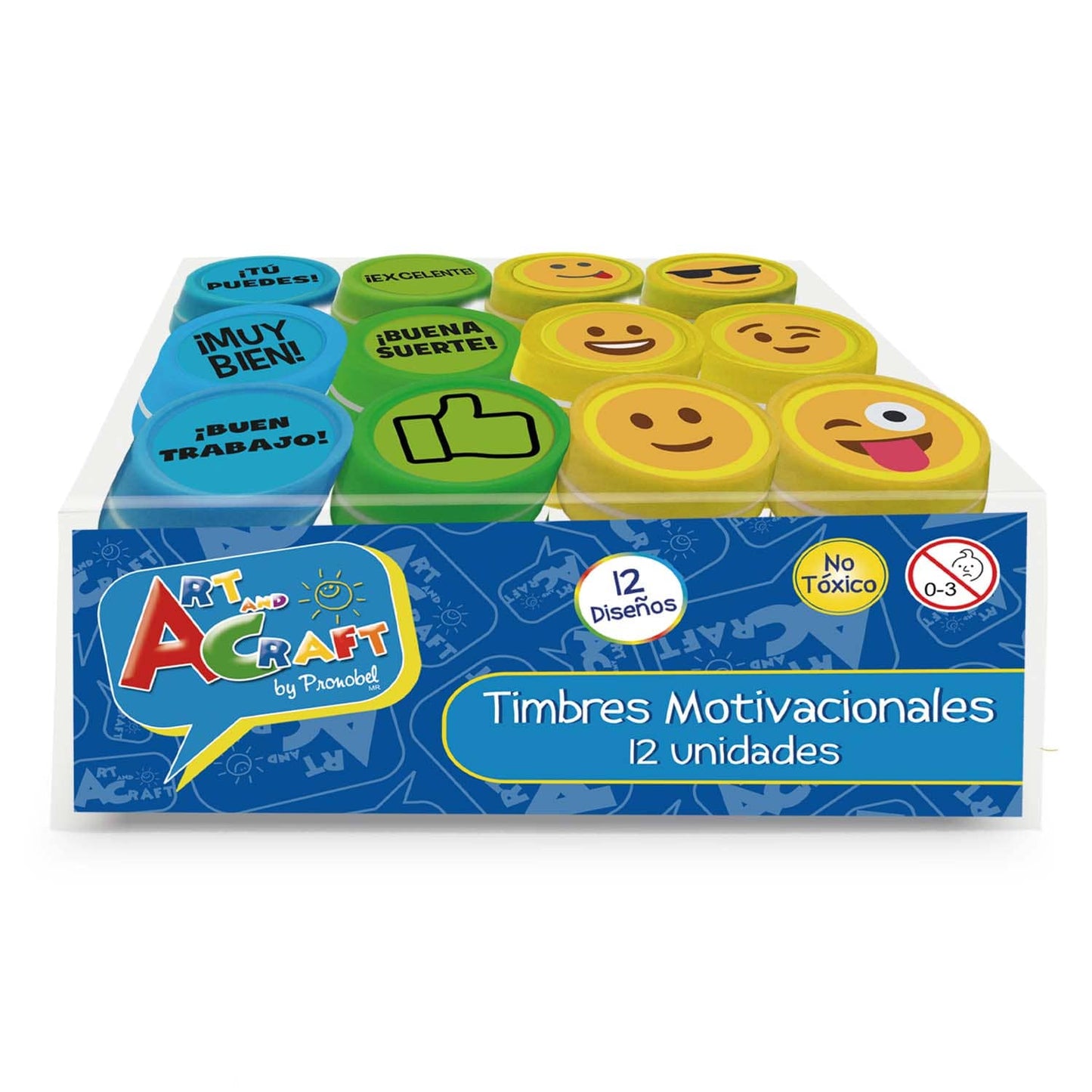 Timbre Infantiles Motivacionales 12 Un | Art & Craft
