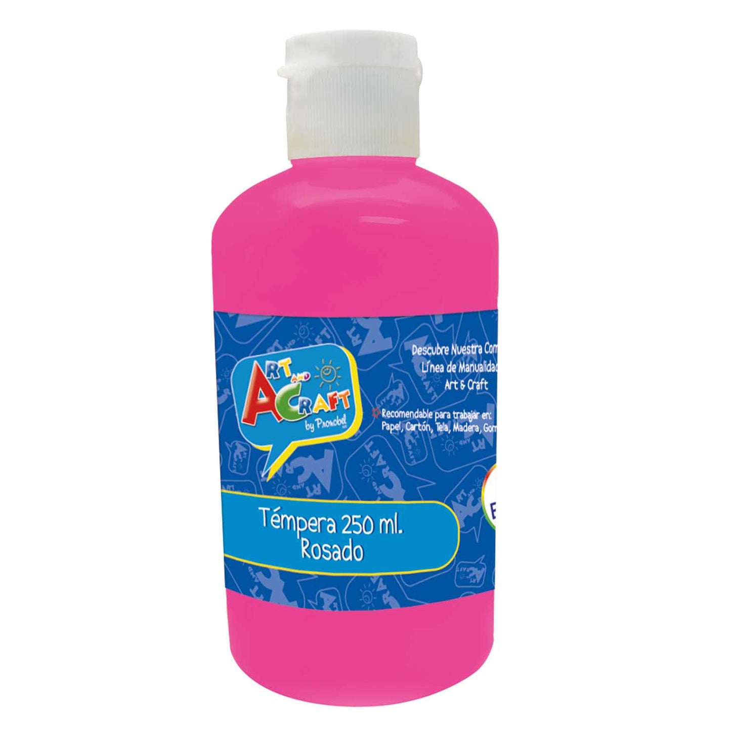 Tempera 250 ml Rosado | Art & Craft