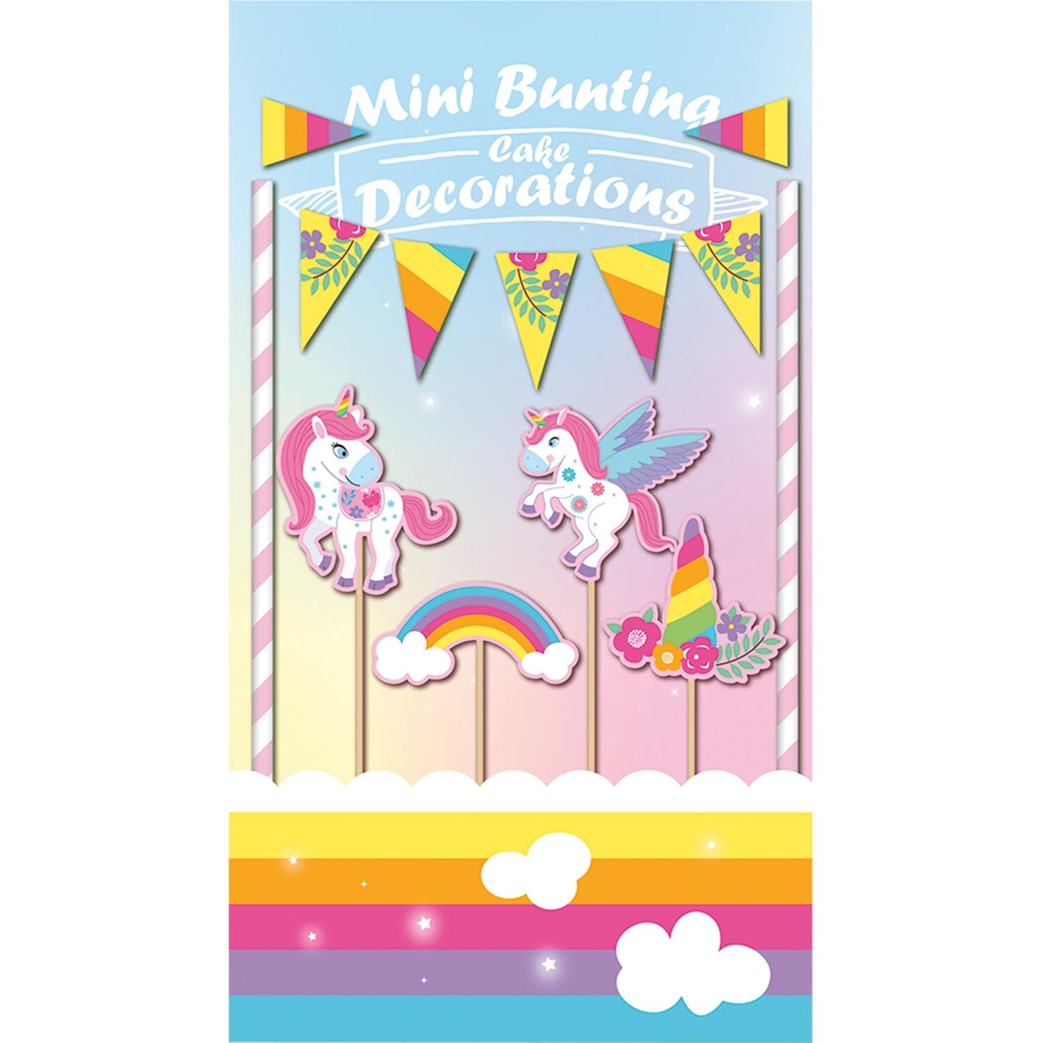 Set Deco Tortas Unicornio | Big Party