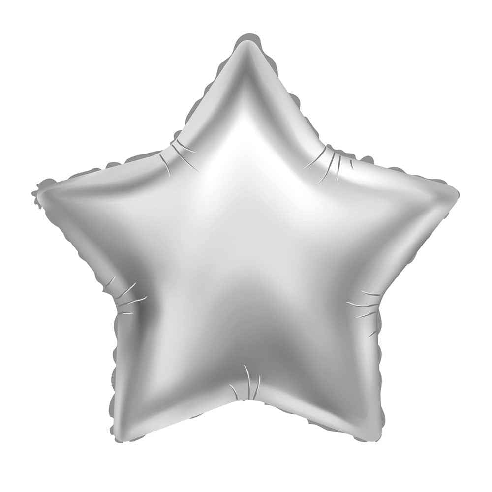 Globo Metálico Satín Matte Figura Estrella 19" | Big Party