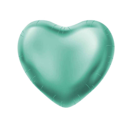 Globo Metálico Satín Matte Figura Corazón 18" | Big Party