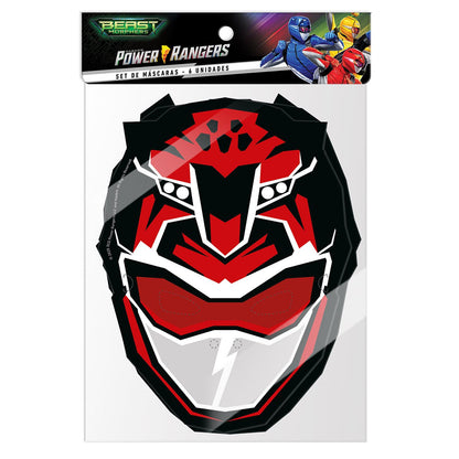 Set 6 Mascaras Power Ranger | Power Rangers
