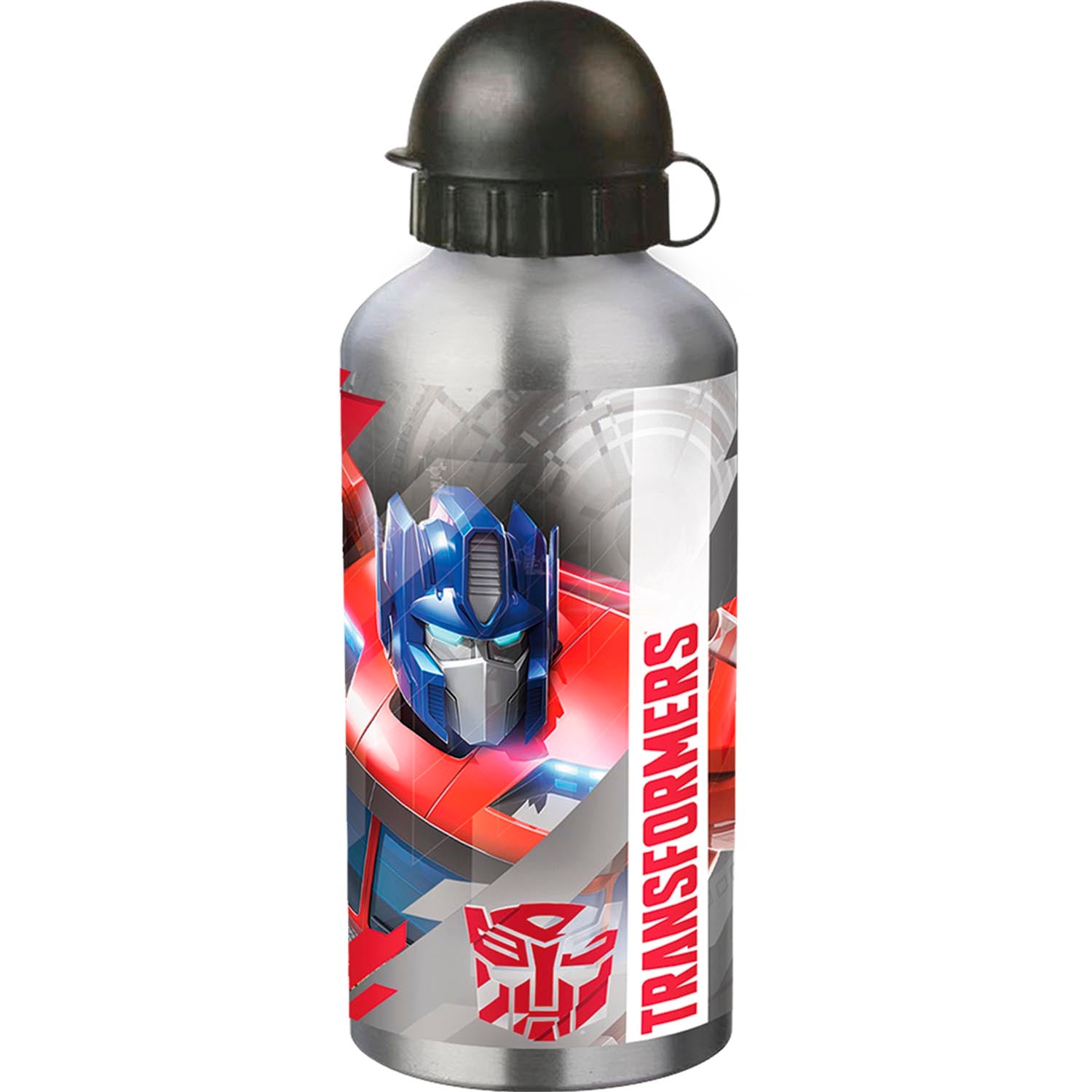 Botella Aluminio Tapa Redonda | Transformers