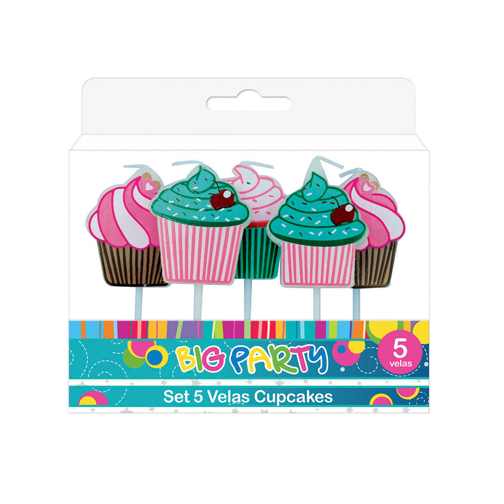 Vela 5 Cupcakes | Big Party
