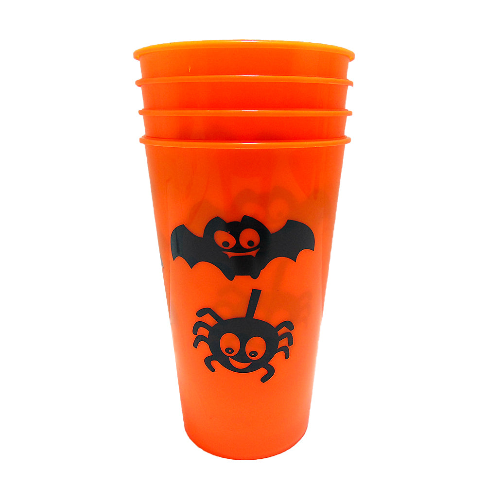 Set 4 Vasos De 14 cm Halloween | Big Party