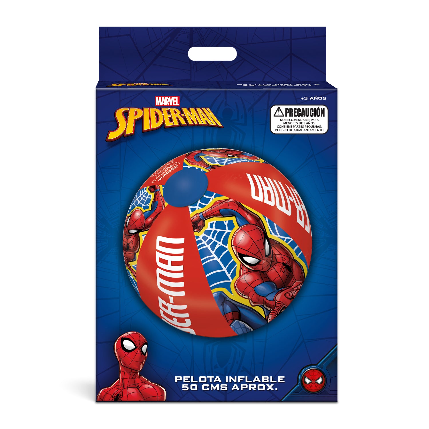 Pelota Inflable 50 cm | Spiderman Marvel