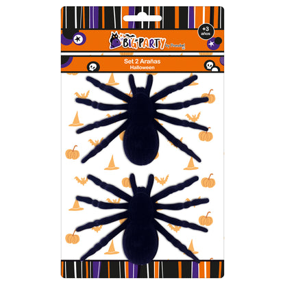 Set 2 Arañas Halloween | Big Party