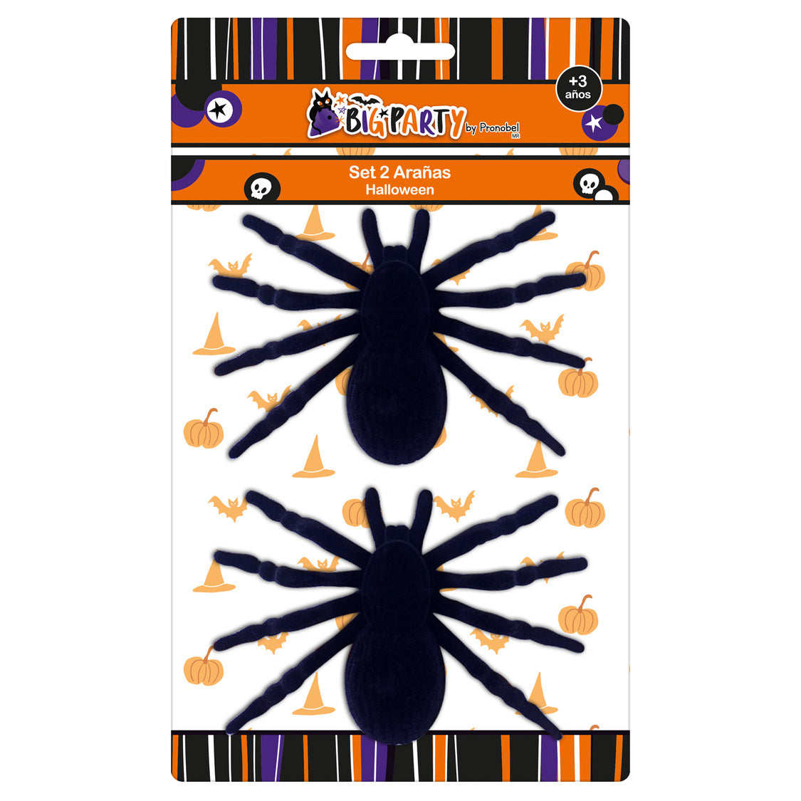 Set 2 Arañas Halloween | Big Party