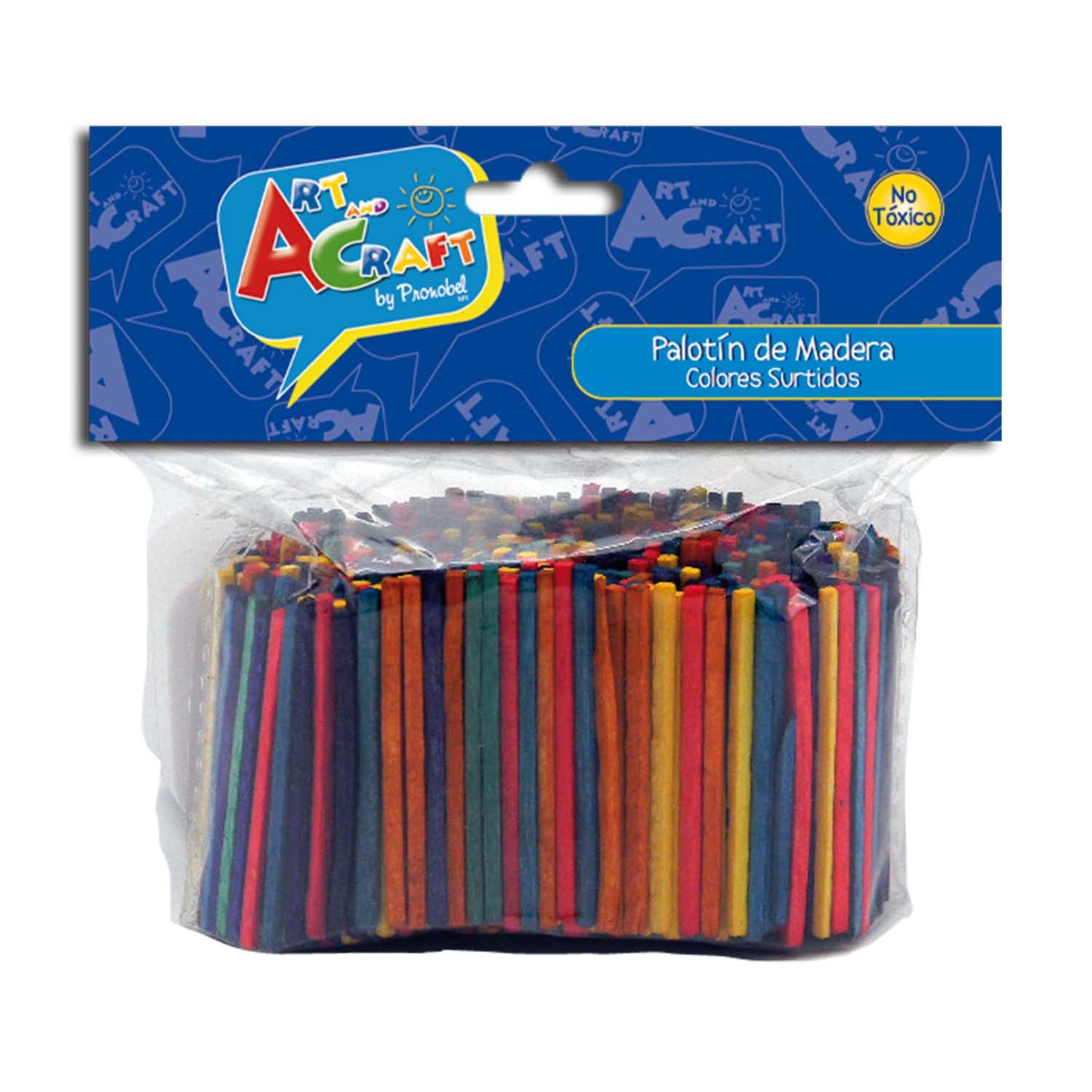 Palotin De Madera Col. Surtidos 300 Un | Art & Craft